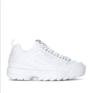 FILA white sneakers
